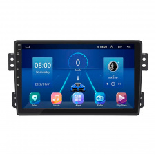 Штатная магнитола Lesko Opel Agila B 2008-2014 9" 6/128Gb 4G Wi-Fi GPS Top