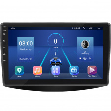 Штатная магнитола Lesko Mitsubishi Grandis Manual A/C 2003-2011 9" 4/64Gb 4G Wi-Fi GPS Top (11482-64049)