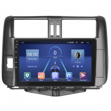 Штатная магнитола Lesko Toyota Land Cruiser Prado 150 Series 2009-2013 9" 4/32Gb 4G Wi-Fi GPS Top (10968-60260)