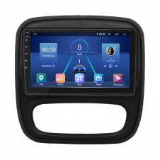 Штатная магнитола Lesko Nissan NV300 2016-н.в. 9" 4/32Gb 4G Wi-Fi GPS Top (11499-64447)
