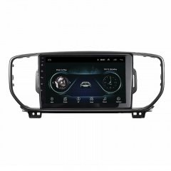 Переходная рамка 9" Lesko для KIA Sportage (QL) 2015-2018г./KX5 2016-2018г. Silver (TK 0033) Black (6511-22647) Київ
