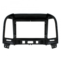 Переходная рамка 9" Lesko для Hyundai Santa Fe 2006-2012гг. (HY 148N)Black Енергодар