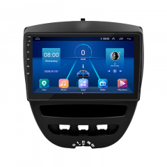 Штатная магнитола Lesko для Peugeot 107 I Рестайлинг 2009-2012 экран 10" 2/32Gb/ 4G/ Wi-Fi Premium GPS Android Луцьк