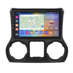 Штатная магнитола Lesko Jeep Wrangler III JK 2007-2018 IPS 10" 4/64Gb CarPlay 4G Wi-Fi GPS Prime (10258-53048) Черновцы