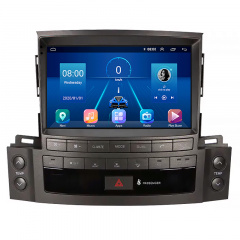 Штатная магнитола Lesko для Lexus LX III 2007-2012 9" 6/128Gb 4G Wi-Fi GPS Top (11775-70259) Орехов