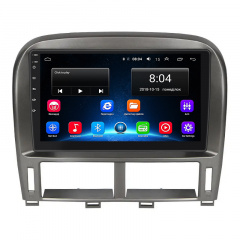 Штатная магнитола Lesko для Toyota Celsior III (F30) Рестайлинг ver 2 2003-2006 9" 2/32Gb Wi-Fi GPS Base (11784-71078) Ірпінь