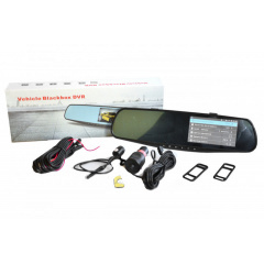 Видеорегистратор-зеркало DVR 138 Plus + Камера Заднего Вида 4.3" LCD Київ