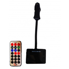 Автомобильный FM-модулятор 856 USB/micro SD от прикуривателя Black (av052-hbr) Кропивницький