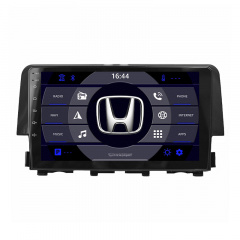 Штатная автомагнитола Lesko для авто Honda Civic (2016+) 9" 1/16 Житомир