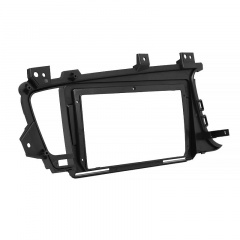 Переходная рамка Lesko KI 112N для Kia K5 (2010-2013 гг.) 9" Черный Київ