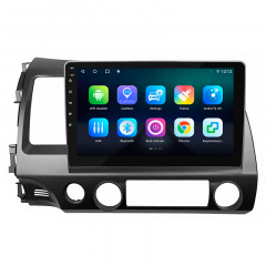 Штатная автомобильная магнитола Lesko Honda Civic (2006-2011 гг) 4+32 GB 4G+CarPlay Premium 10.1" Черновцы