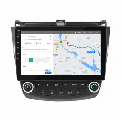 Штатная магнитола Lesko Honda Accord 7 2004-2007 10.1" 4/64 4G+CarPlay GPS Wi-Fi Android Premium Полтава