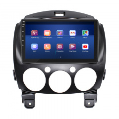 Штатная магнитола Lesko 9" Mazda 2 II DE 2007-2010 4/64Gb/ 4G/ Wi-Fi/ CarPlay Premium (9573-38571) Ивано-Франковск