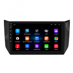 Штатная магнитола Lesko 10" Nissan Tiida II 2015-2018 1/16Gb/ Wi-Fi Optima (9526-38271) Киев