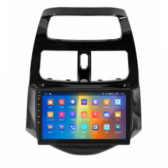 Штатная магнитола Lesko 9" Chevrolet Spark III 2009-2016 4/64Gb CarPlay 4G Wi-Fi GPS Prime (10374-47574) Киев