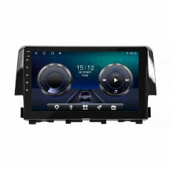 Штатная автомобильная магнитола Lesko Honda Civic 2016+ 4+32 GB 4G+CarPlay Premium 9" Киев