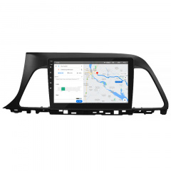 Штатная автомобильная магнитола Lesko Hyundai Sonata (2014-2019 гг) 9" 4+64GB 4G+CarPlay Premium Android Черновцы