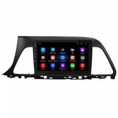 Штатная магнитола Lesko для Hyundai Sonata (2014-2019гг.) 9" 1+16Gb Wi-Fi Optima GPS Android Рівне