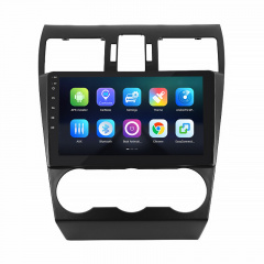 Штатная магнитола Lesko для Subaru Impreza IV Рестайлинг 2014-2016 экран 9" 1/16 Wi-Fi Optima GPS Android Цумань