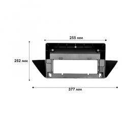 Переходная рамка Lesko 10.1" BMW X1 E84 2009-2015 (10645-57376) Кам'янка-Дніпровська