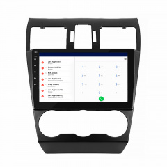 Штатная магнитола Lesko для Subaru Forester (2015-2018гг.) 9" 4/64Gb 4G+CarPlay Premium GPS Android Ладан