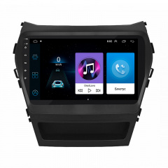 Штатная магнитола Lesko для Hyundai Santa Fe (2012-2018гг.) 9" 1+16Gb Wi-Fi Optima GPS Android Київ