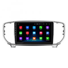 Штатная магнитола Lesko для Kia Sportage IV Рестайлинг 2018-н.в. экран 9" 2/32Gb/ Wi-Fi Optima GPS Android Кривой Рог
