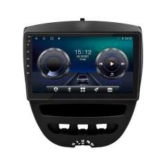 Штатная магнитола Lesko для Peugeot 107 I Рестайлинг 2009-2012 экран 10" 4/32Gb/ 4G/ Wi-Fi/ CarPlay Premium Куйбишеве