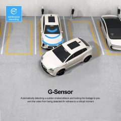 Видеорегистратор E Car E Cam EC-E26 1080P, с экраном 3", встроенный аккумулятор, микрофон и динамик, ночная съёмка Тернопіль