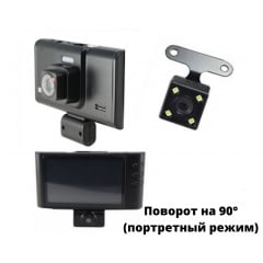Видеорегистратор FullHD Ultra HD LCD TFT 3.5" Full HD XPRO DRIVE XT698 Миколаїв
