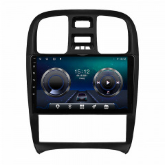 Штатная автомагнитола Lesko для Hyundai Sonata (2001-2013 гг.) 9" 4+64 Gb 4G+CarPlay Premium GPS Android Луцк