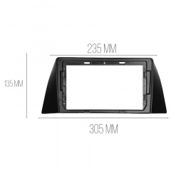 Переходная рамка Lesko 9" Chery Tiggo T11 2005-2010 (10083-43073) Тячів