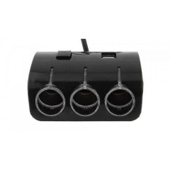 Разветвитель для прикуривателя Olesson 1506 на 3 гнезда+USB 12v-24V Черкаси