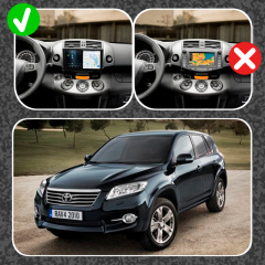 Штатная магнитола Lesko Toyota RAV4 III (XA30) Рестайлинг 2010-2016 9" 1/16Gb/ Wi-Fi Optima GPS Дніпро