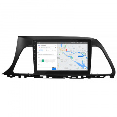 Штатная автомагнитола Lesko для Hyundai Sonata 2014-2019гг. 9" 2/32 Wi-Fi Optima GPS Android Бушево