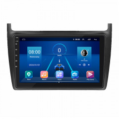 Штатная магнитола Lesko 9" Volkswagen Polo V 2009-2015 4/32Gb 4G Wi-Fi GPS Top (5460-45574) Новомосковск