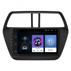 Штатная магнитола Lesko Suzuki SX4 II S-Cross 2013-2016 9" 1/16Gb Wi-Fi GPS Base (10286-55111) Городок