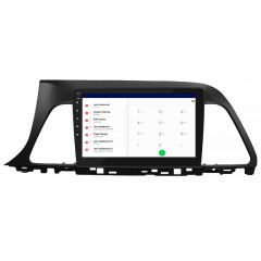 Штатная автомобильная магнитола Lesko Hyundai Sonata (2014-2019 гг) 9" 4+32GB 4G+CarPlay Premium Android Ужгород