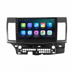 Штатная магнитола Lesko для Mitsubishi Lancer X 2007-2017 экран 10.1" 4/32Gb/ 4G/ CarPlay/ Premium GPS Android Ужгород