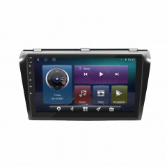 Штатная магнитола Lesko для Mazda 3 I (BK) Рестайлинг 2006-2009 9" 4/32Gb/ 4G/ Wi-Fi/ CarPlay GPS Premium Киев