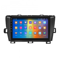 Штатная магнитола Lesko 9" для Toyota Prius III (XW30) 2009-2011 4/64Gb CarPlay 4G Wi-Fi GPS Prime (9694-48208) Ужгород