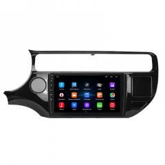 Штатная магнитола Lesko Kia Rio III Рестайлинг 2015-2017 9" 1/16Gb/ Wi-Fi Optima GPS Android Куйбишеве