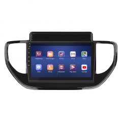 Штатная магнитола Lesko Hyundai Solaris II Рестайлинг 2020-н.в. 9" 6/128Gb 4G Wi-Fi GPS Top (10495-51996) Киев