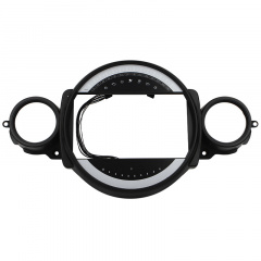 Штатный комплект переходная рамка 9" Lesko BMW Mini 2007-2015 (1234-320) + адаптер питания Ворожба