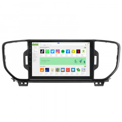 Штатная автомагнитола Wangi для Kia Sportage 4 (2016-2018 гг.) 9" 4+32 Gb 4G+CarPlay GPS Android Стрий