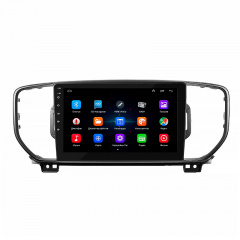 Штатная магнитола Lesko Kia Sportage IV 2016-2018 9" 1/16Gb/ Wi-Fi Optima GPS Android (8951-32935) Луцьк