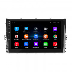 Штатная магнитола Lesko 9" Volkswagen Polo VI EU Market 2017-2021 1/16Gb/ Wi-Fi Optima (9670-38765) Королёво