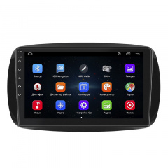 Штатная магнитола Lesko для Smart Fortwo III 2014-н.в. IPS 9" 1/16Gb Wi-Fi GPS Base (10274-53345) Черкаси