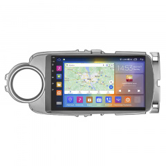 Штатная магнитола Lesko Toyota Yaris III 2010-2014 IPS 9" 4/64Gb CarPlay 4G Wi-Fi GPS Prime (10637-55129) Гайсин