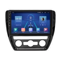 Штатная магнитола Lesko 10" Volkswagen Jetta VI Рестайлинг 2014-2018 4/32Gb 4G Wi-Fi GPS Top (9928-46721) Коломия